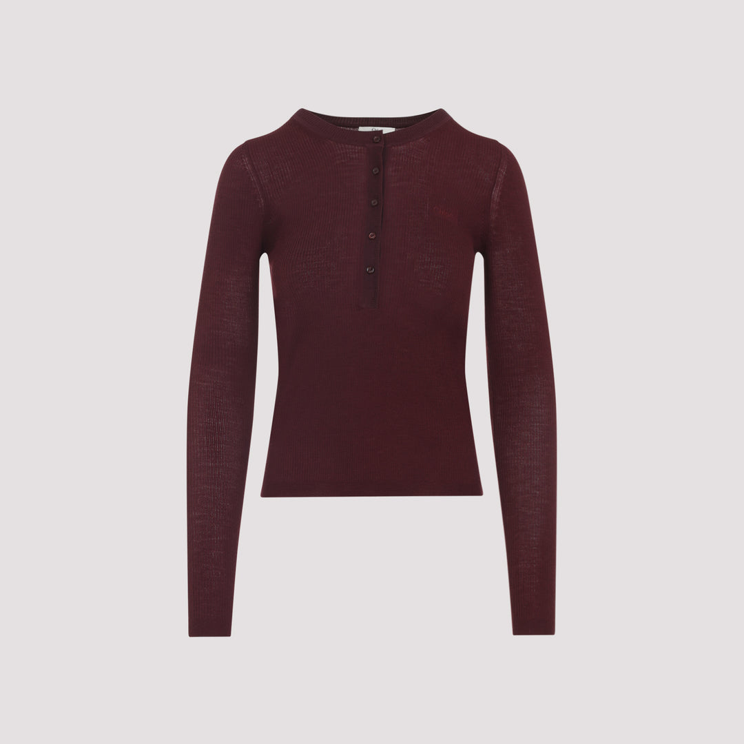 Chloe Pullover - Red | 5bfca25656adf39eb8ae631ca310b29af802fca3