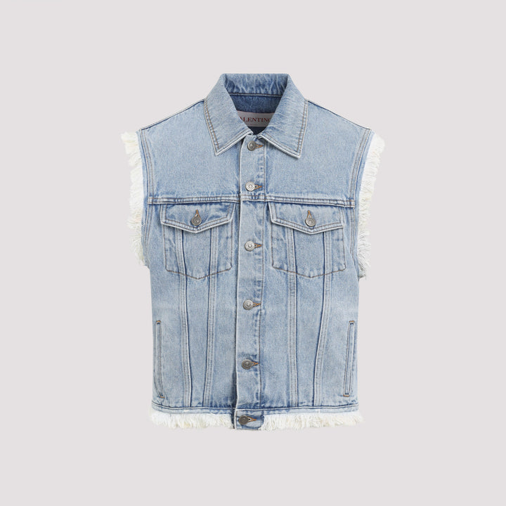 Valentino Waistcoat & gilet - Blue | e13b5c2eadebc79e2e65992d0991311f5dd82df0