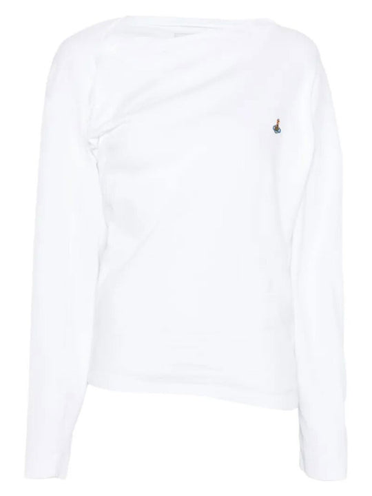 Ls Hebo Asymmetric Neck Top