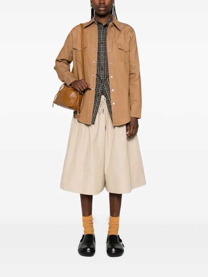 A.P.C. Denim&leather - Brown | 203f9a4afec3ed225667c04de4111af6030b1f36