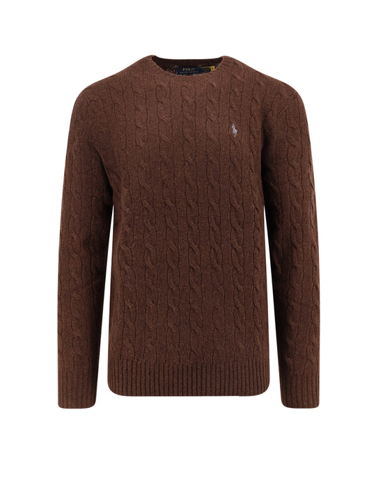 Wool And Cashmere Cable Knit Sweater