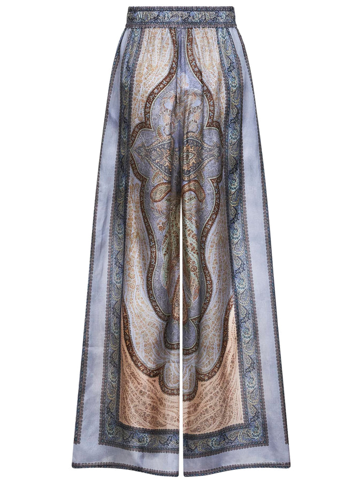 Zimmermann Wide leg - Blue | a022bddd90e86d2f22fba944319cd47b89b25216