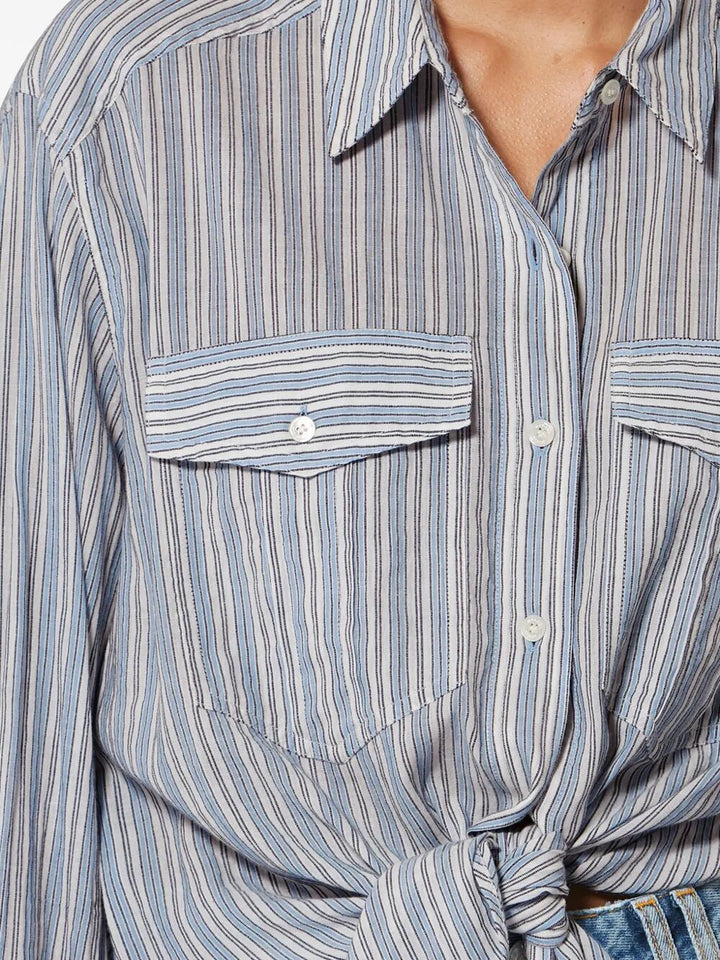 Marant ÉToile Striped - Blue | 357752878460055794e8dad55d7eaf40d9e2b301
