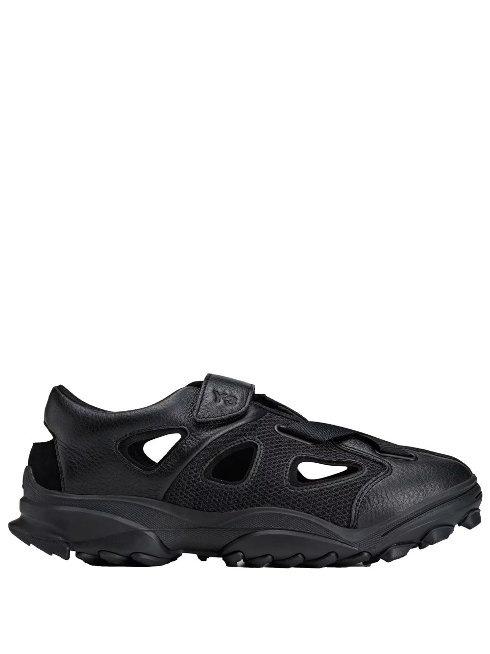 Y-3 Sandals - Black | bb0d6b9981791f72d8ff23f73a018b534fba572b