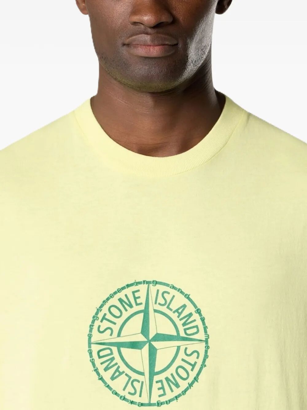 Stone Island T-shirts - Yellow & Orange | cf1b0e0373322014cb3065dafda8e12f5a119d5a