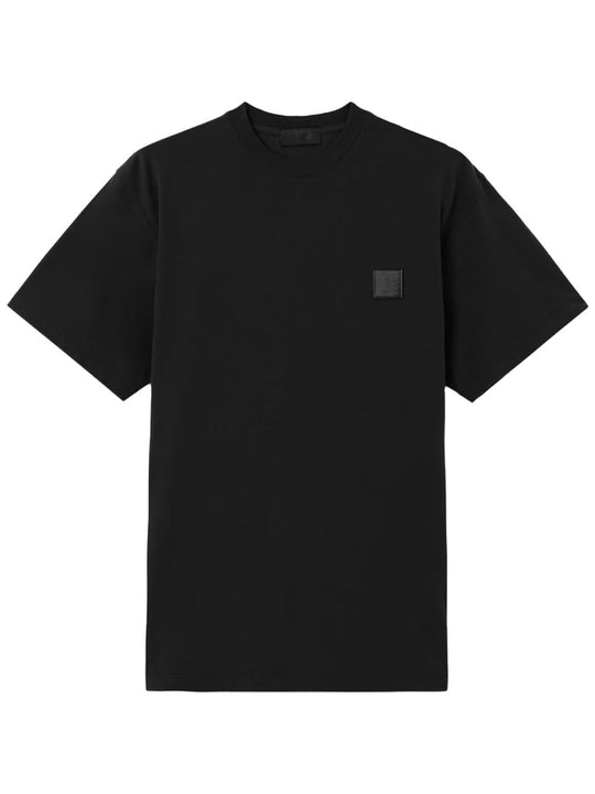 Slim Fit T-Shirt With Tonal Compass Patch