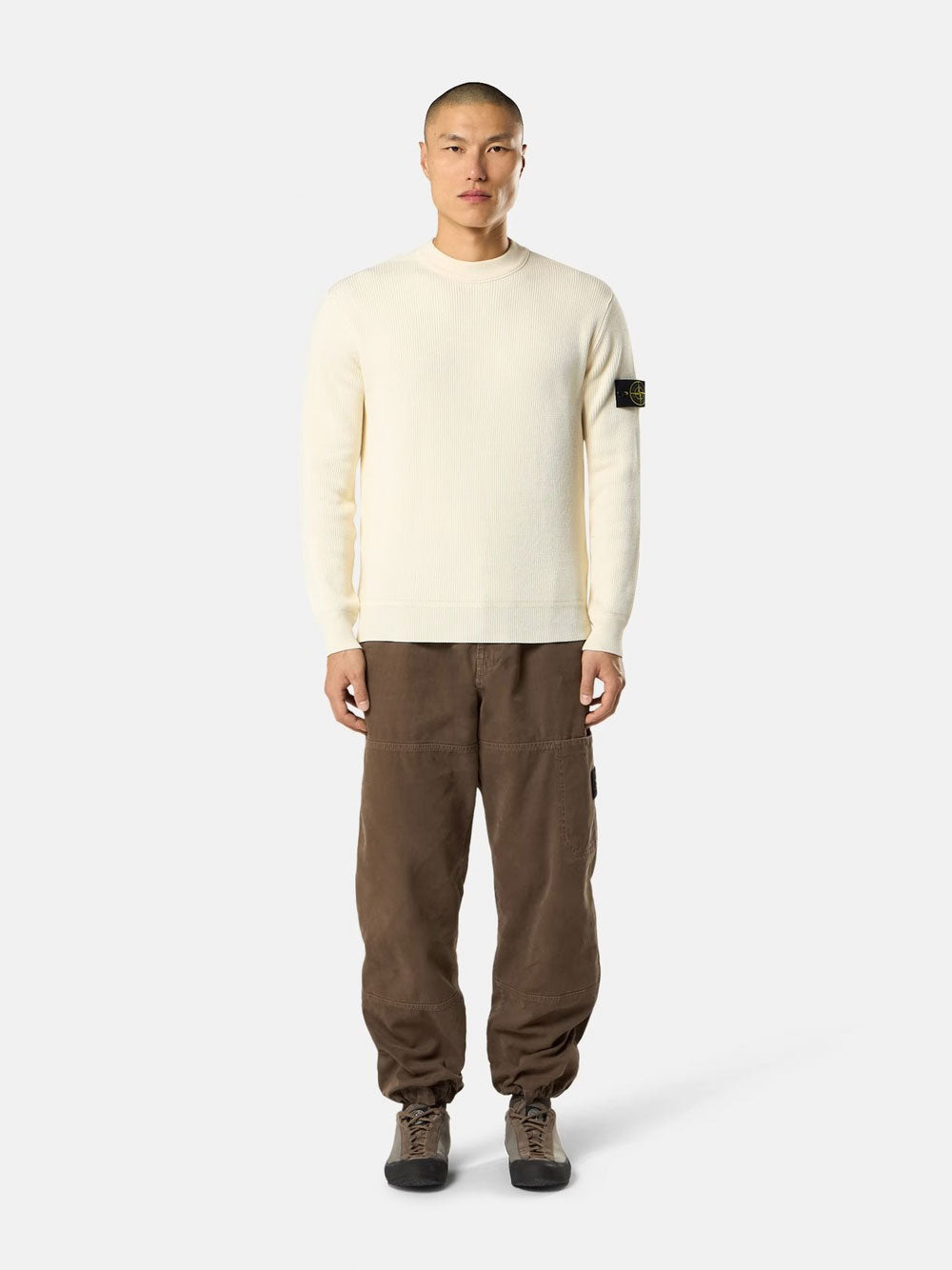Stone Island Pullover - Nude & Neutrals | da9be45e648ff218af945e8097e012576d962e83