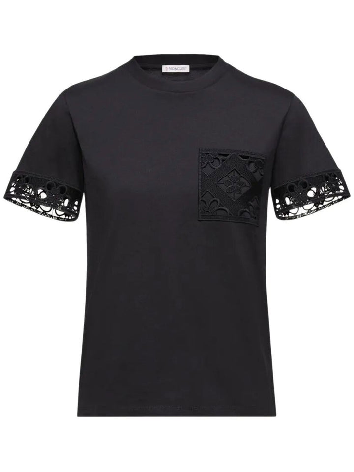 Moncler T-shirts - Black | 1851b536416a18d87f648a846e230e1bbc657891