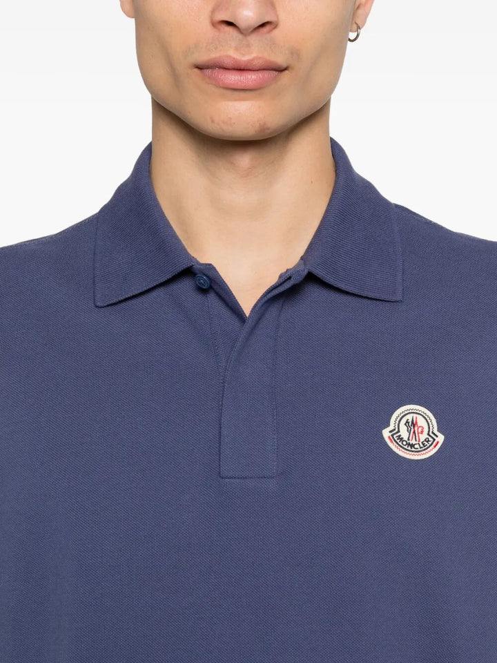 Moncler Polo - Blue | 8876e7994dc302ea03df35962f690d7787968b50