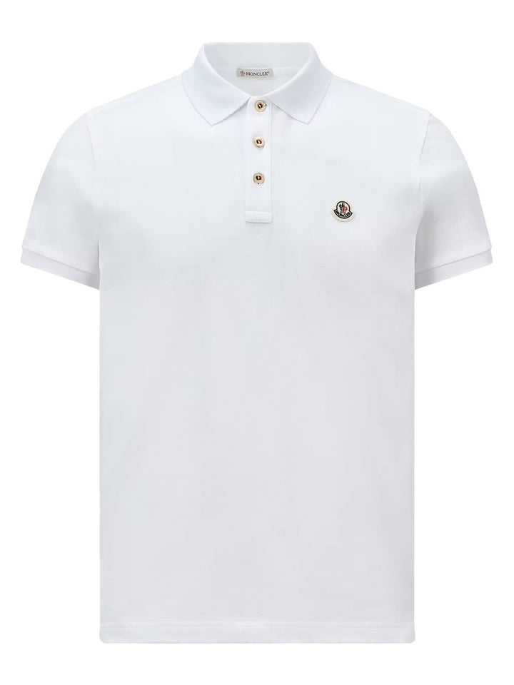 Moncler Polo - White | 5244e6b8a275fac27a6a59becf175b9049600170