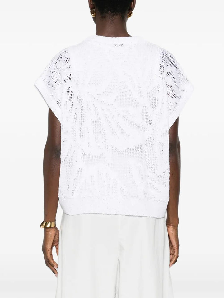 Brunello Cucinelli Top - White | 57e0a5a80b3d88762c05e45bfe318d9af9e51f5d