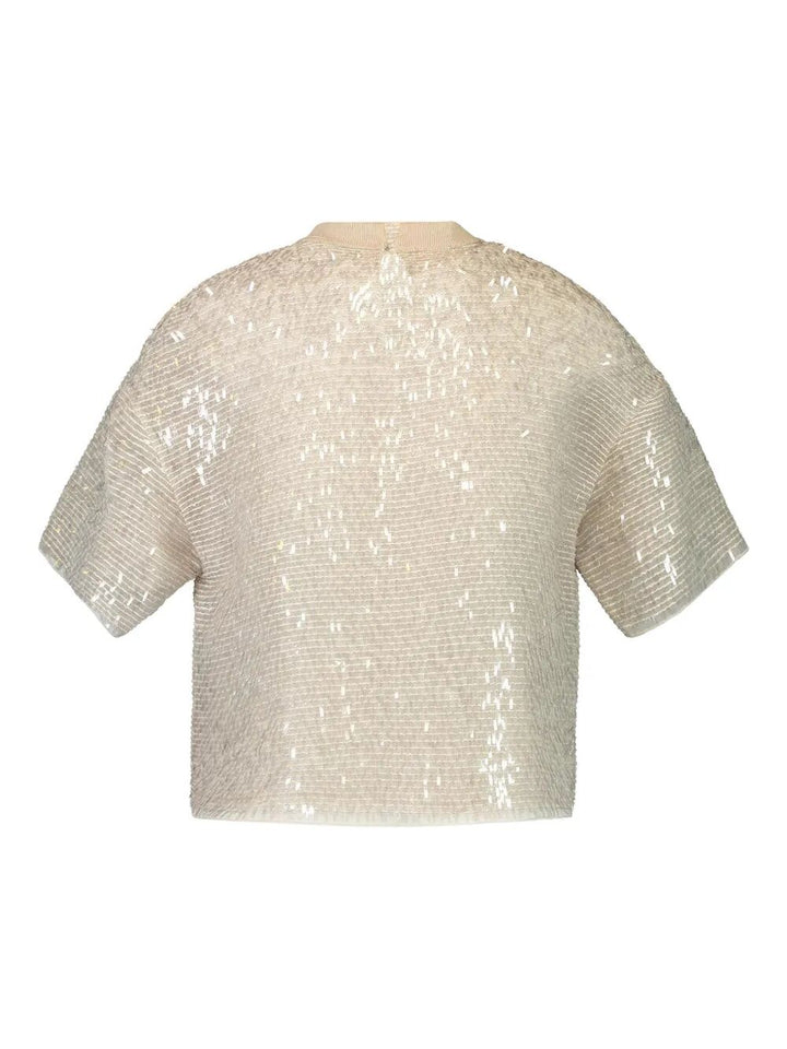 Brunello Cucinelli Tops - Metallic | f22ebaefb738517cf1f3a2b0b56147a06c3dff08