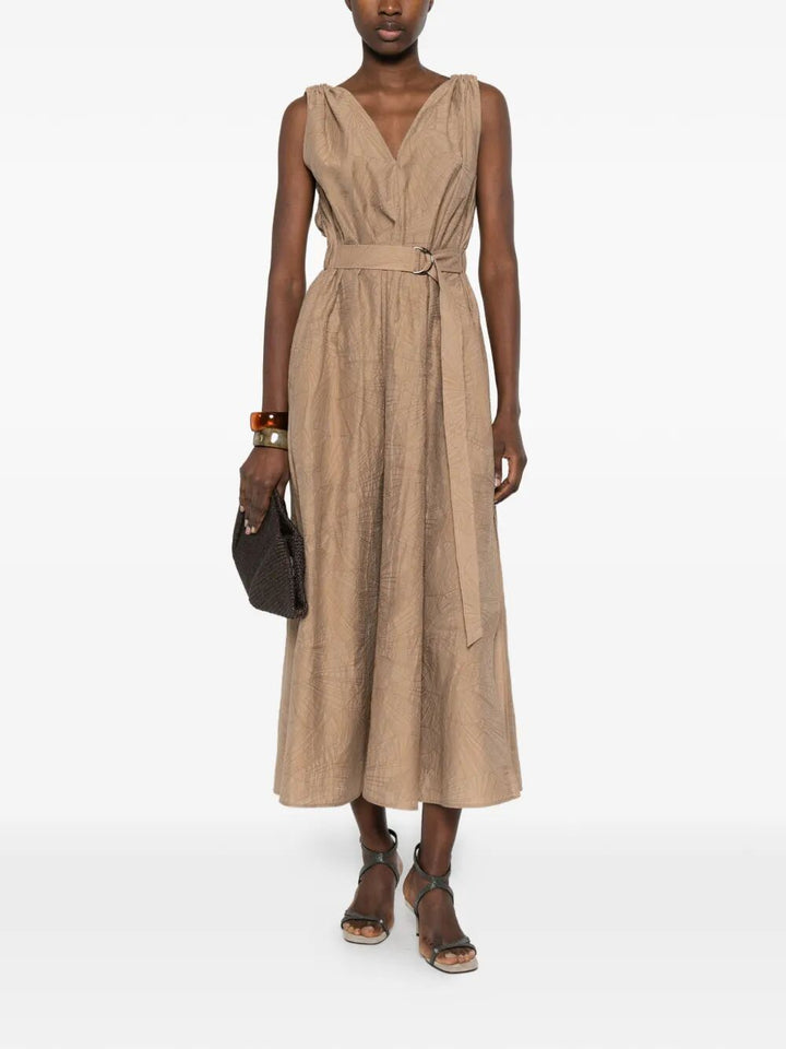 Brunello Cucinelli Midi dresses - Nude & Neutrals | cfb7e792a1f3cbfc4f94005838180dbf33981725