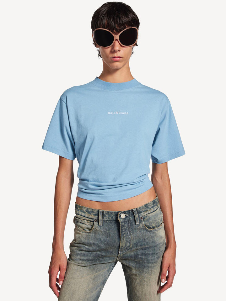 Balenciaga T-shirts - Blue | e1c9d4a009d7f25c367641da19d8c51e56512bbe