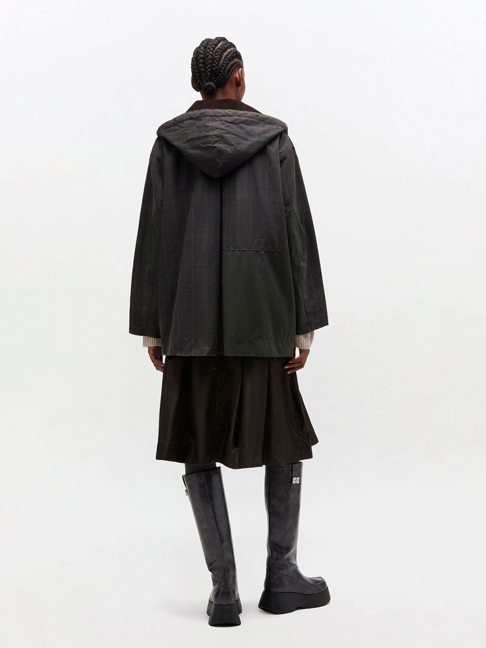 Ganni X Barbour Military - Green | dbfd9e64ae01de967d4617b6039f3b51479ab5a4