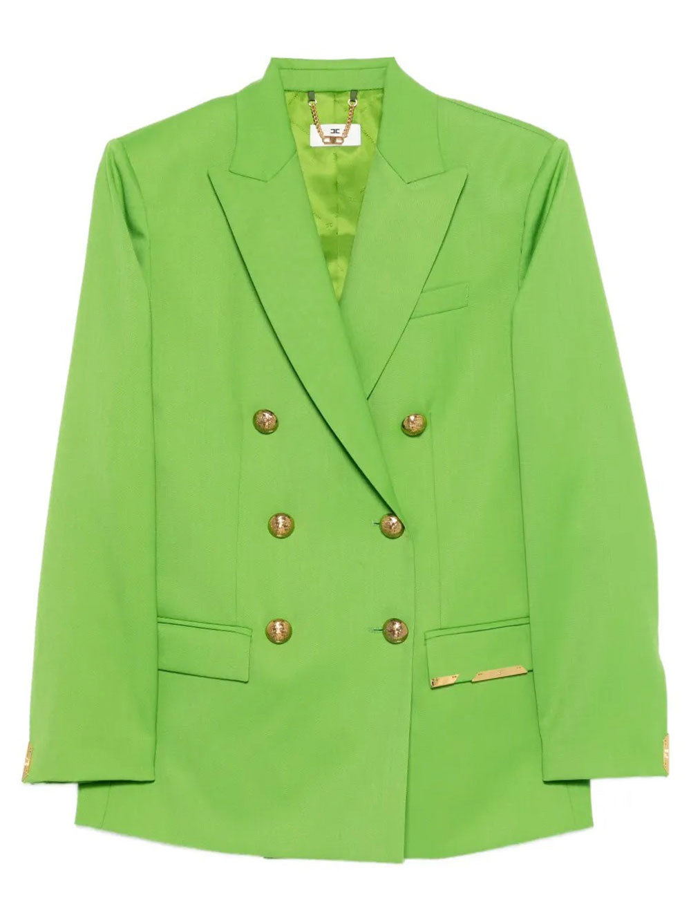 Elisabetta Franchi Blazer - Green | 33eb6f8d6e3a27b235a0b5e562e443a2c1813381