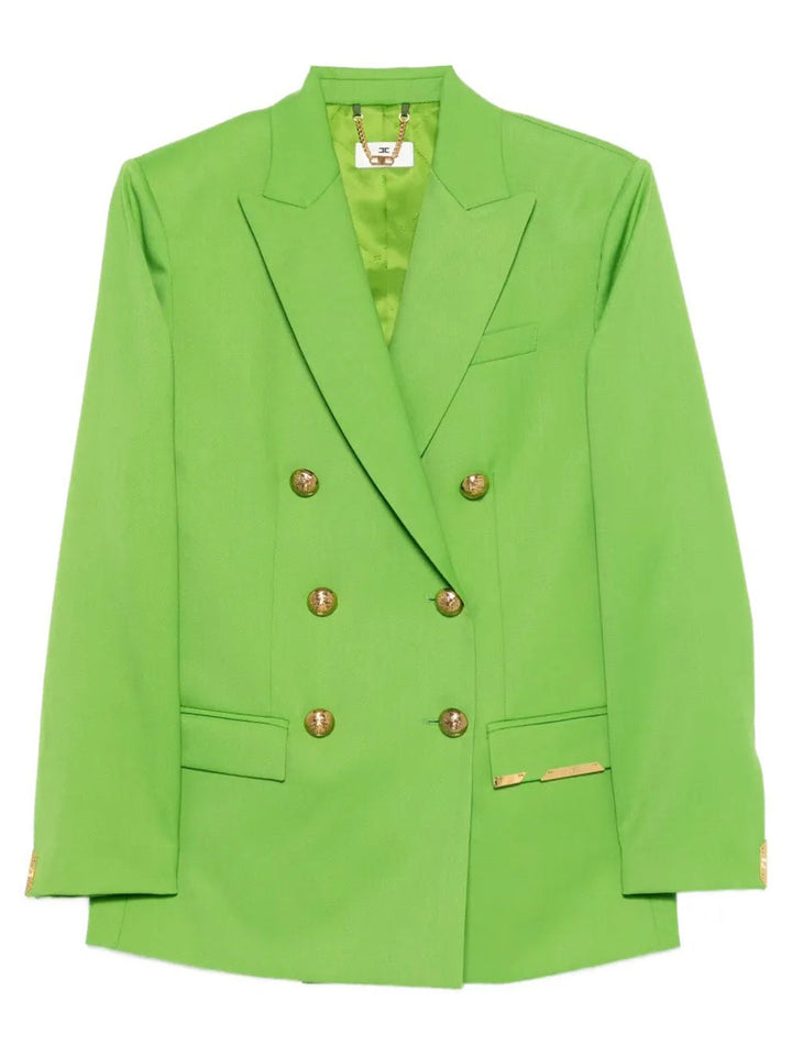Elisabetta Franchi Blazer - Green | 33eb6f8d6e3a27b235a0b5e562e443a2c1813381