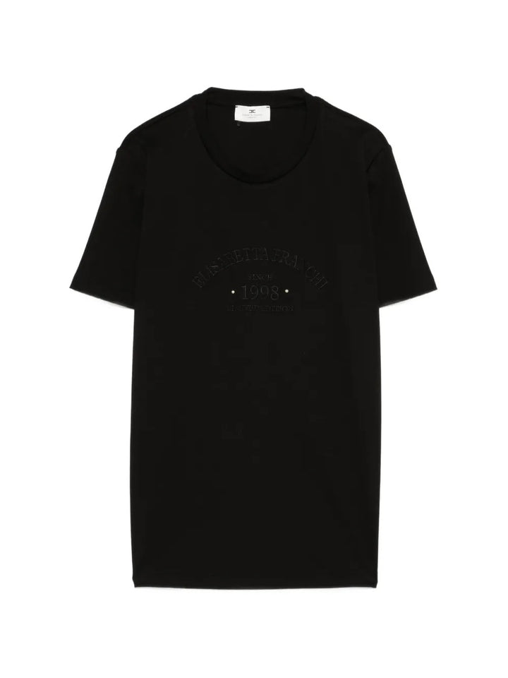 Elisabetta Franchi T-shirts - Black | 1abde0fcaae4aaf559bfa279a5b4477c7a24910d