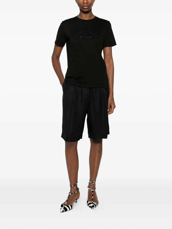 Elisabetta Franchi T-shirts - Black | 1f10e4134bbd7ec3a655dd1e8e44258bb26b8513