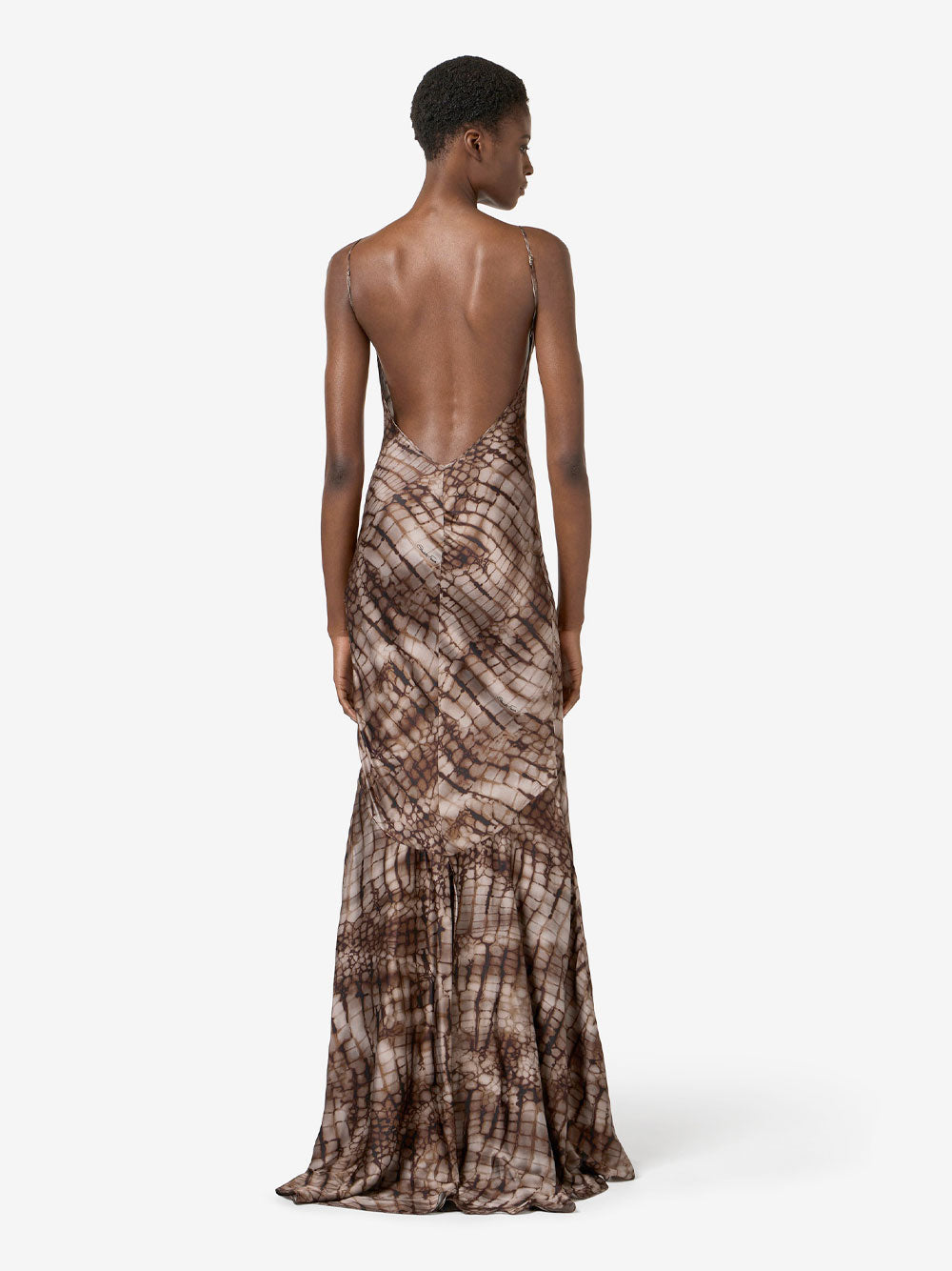 Elisabetta Franchi Long dresses - Brown | f7f10656b2dac595fc71d931d416d98d7c635b3c