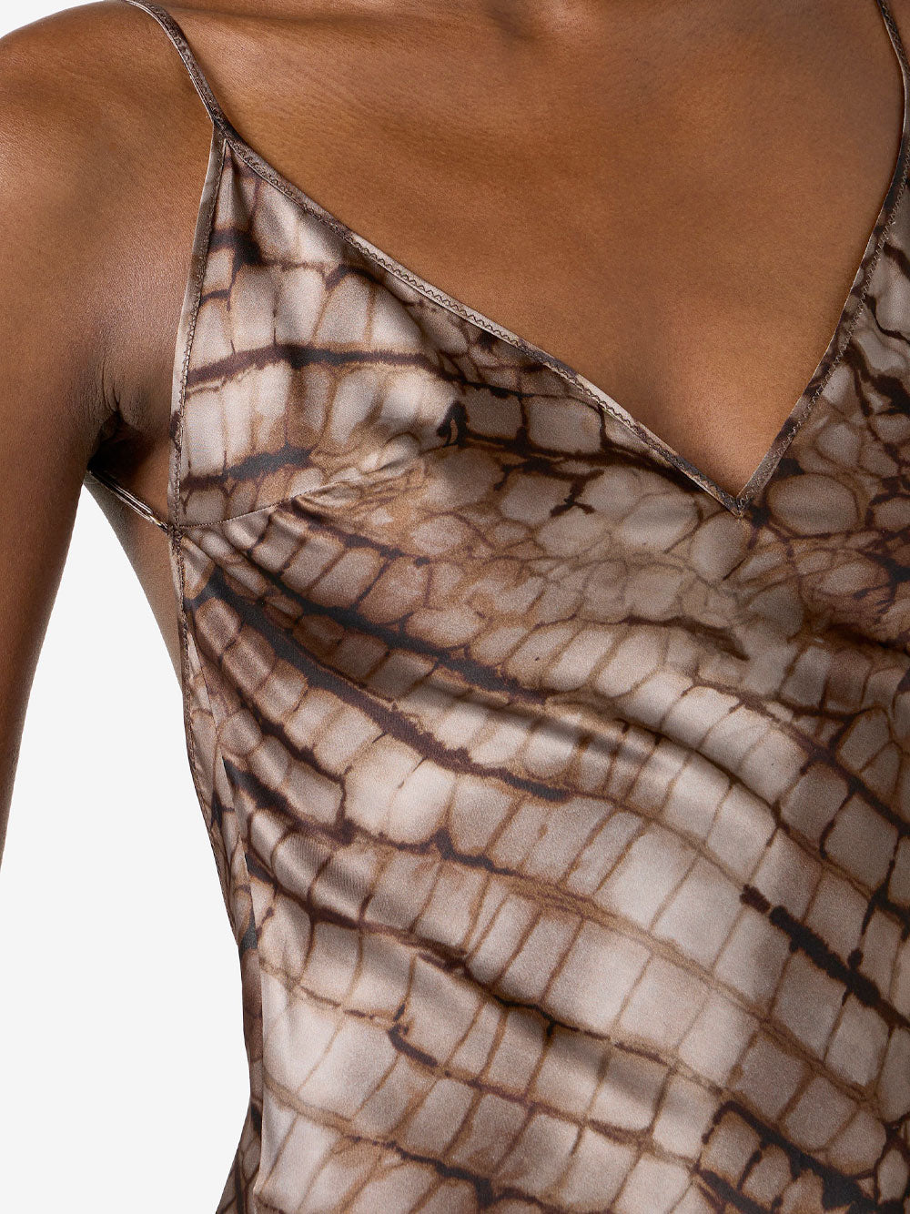 Elisabetta Franchi Long dresses - Brown | 2ca59c287ae86cc4a13585c1cf2578f23ae5cf44
