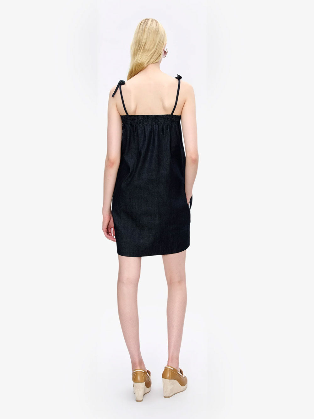 A.P.C. Mini dresses - Blue | 3bd337a75fab56d102135c87b6ba32a95a6cb056