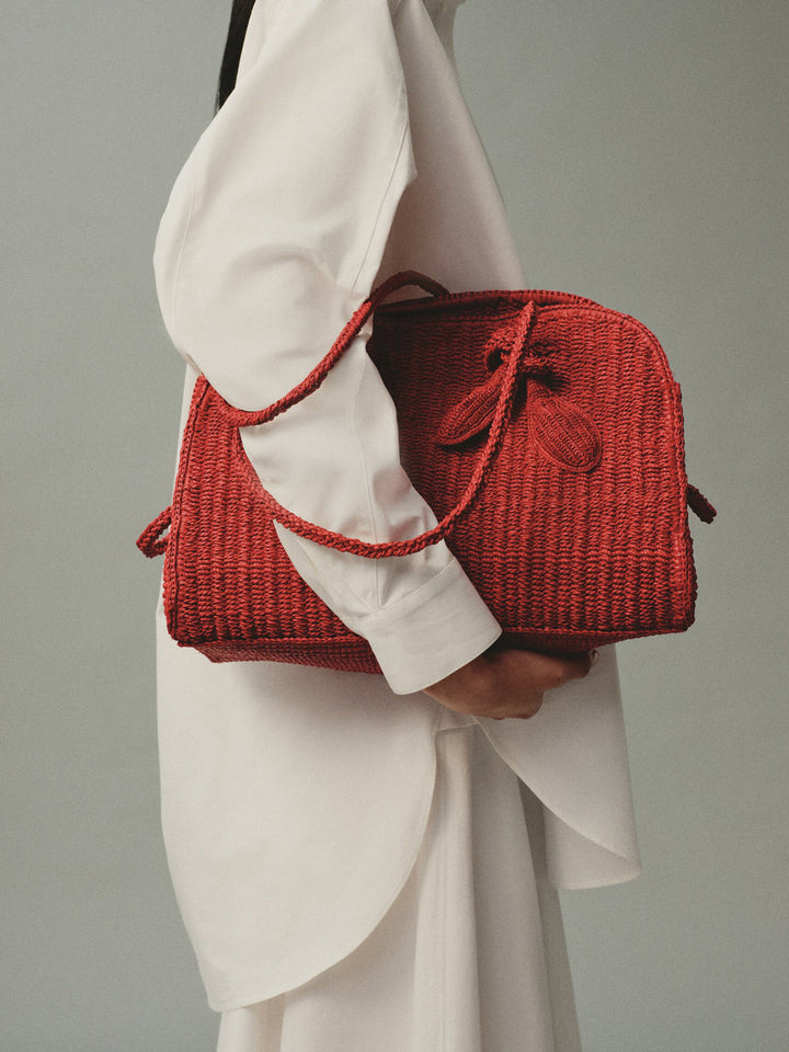 Jacquemus One Shoulder Bag - Red | 4a404e184f2937725bf83d3388734cf5174660ab
