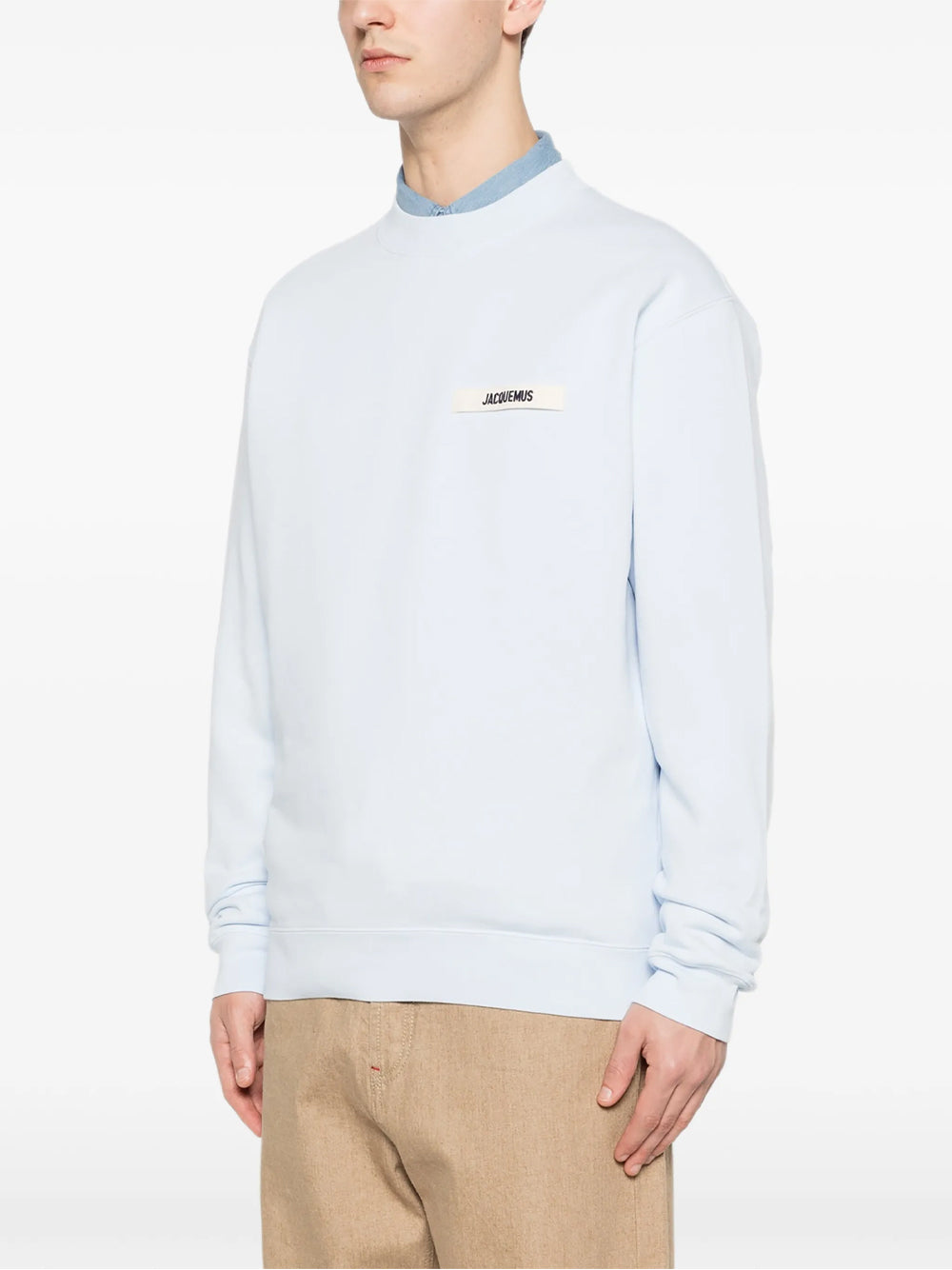 Jacquemus Round neck - Blue | 3547a16b76b8b19640e68d8cf0bcdc14d9054a10