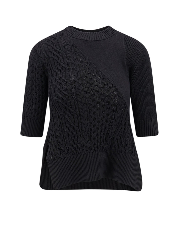 Sacai Sweaters - Blacks and greys | dcfe52cb9ba46711afe37ebd20220cbf6f51d855