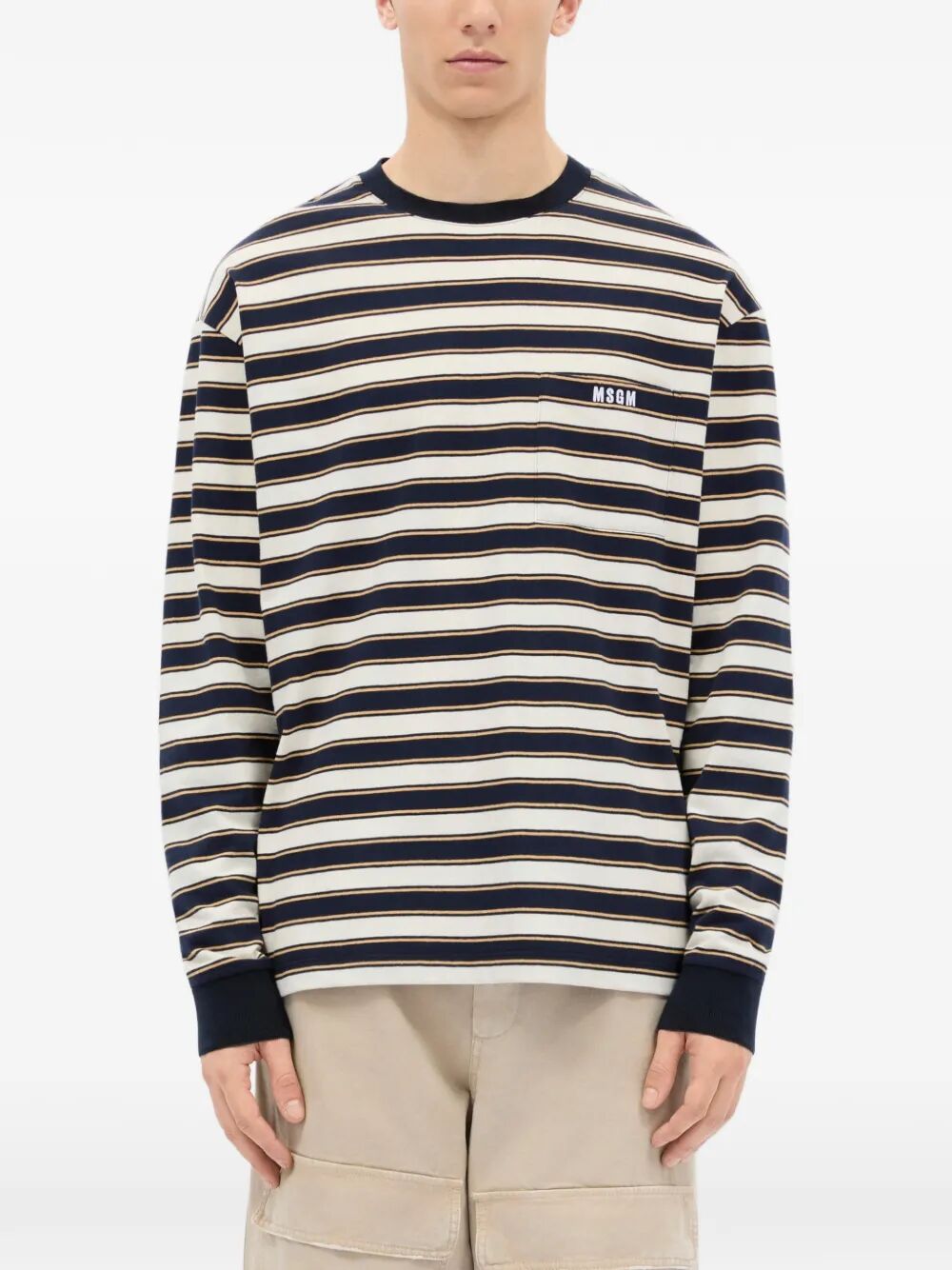 Msgm T-shirts - Blue | d5c19f29fd6c16570f32cf272919f8cced27dde3