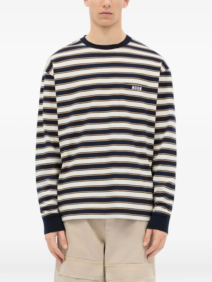 Msgm T-shirts - Blue | d5c19f29fd6c16570f32cf272919f8cced27dde3