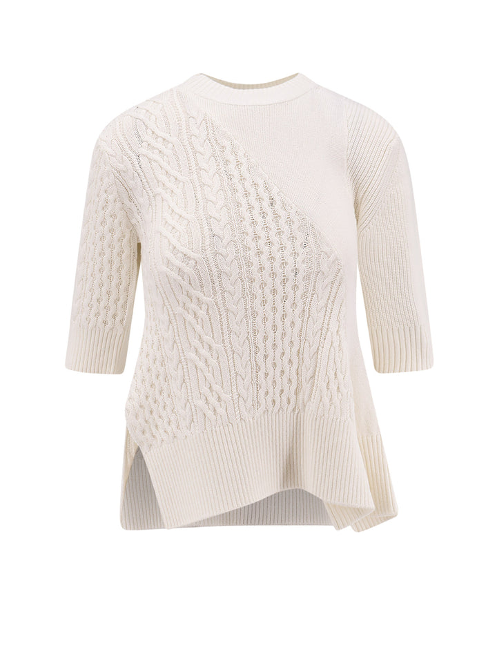 Sacai Sweaters - Light and natural | 2583e4db0cb178746aaf2e714936ea86aec88439
