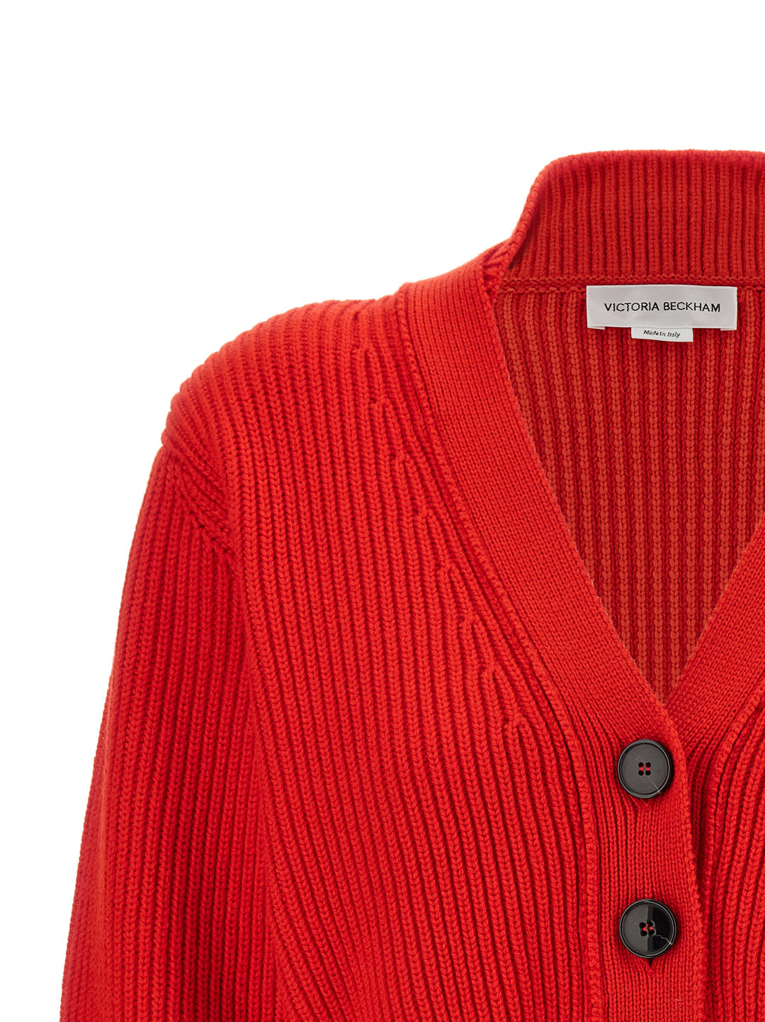 Cropped Cardigan Sweater, Cardigans Red