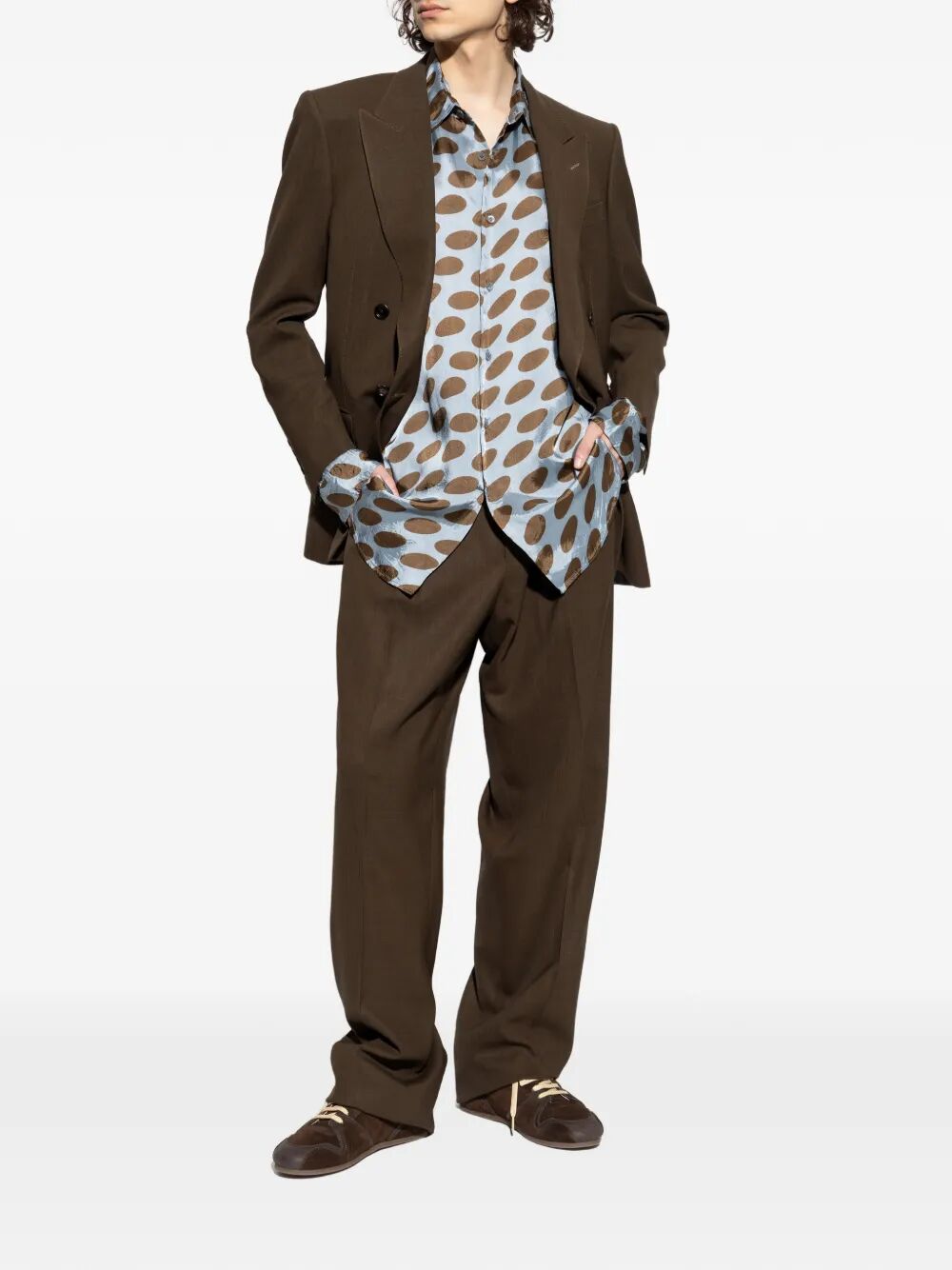 Dries Van Noten Shirts - Grey | 7187c74168002aeb3106179be9c7772c7e5a1cfa