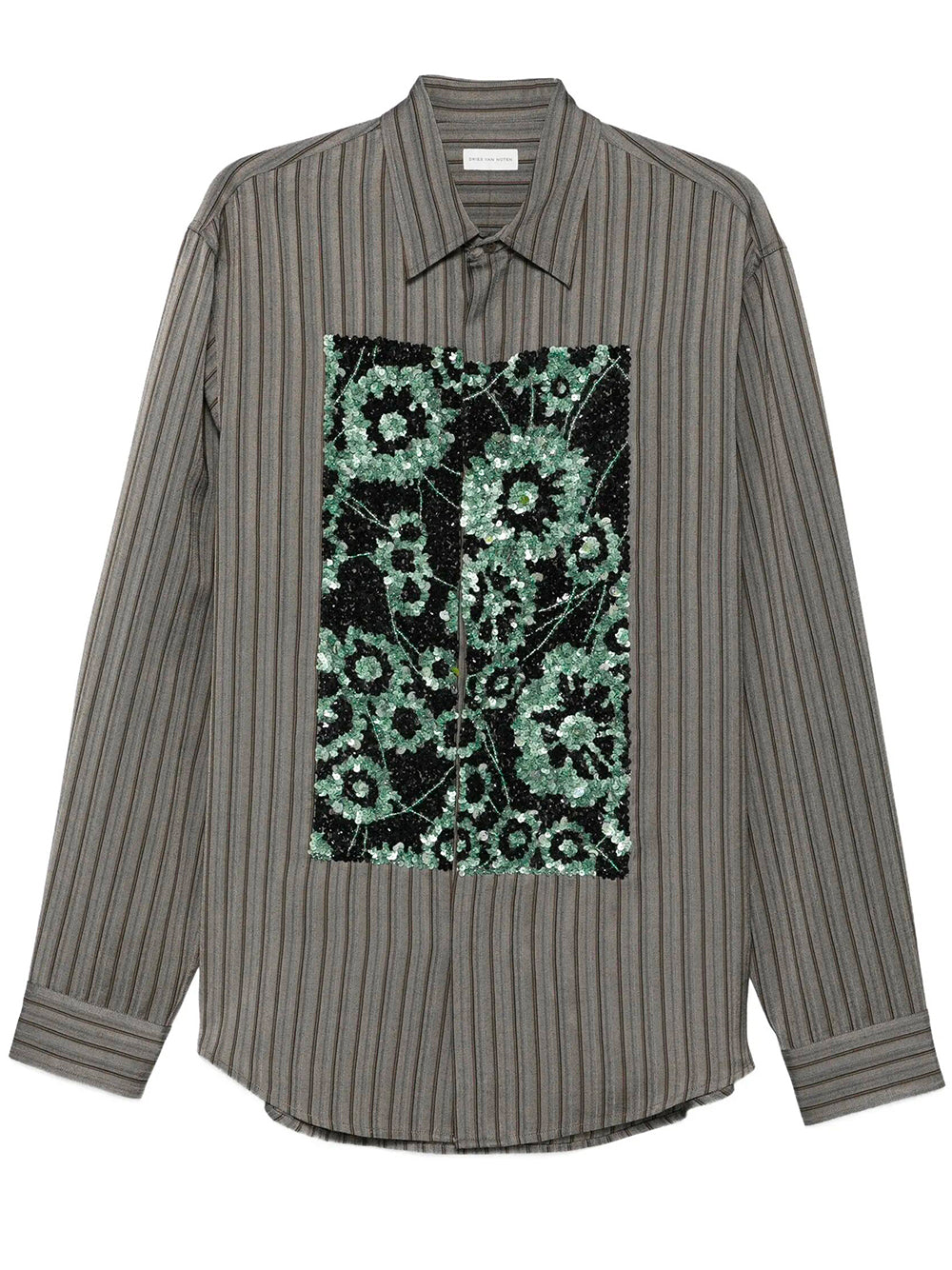 Dries Van Noten CAMICIA - Grey | 9f534dfcd004dd6be1fbbfccdb7bcec8d59e628f