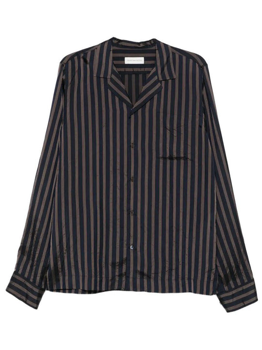 Carly Striped Cupro Shirt