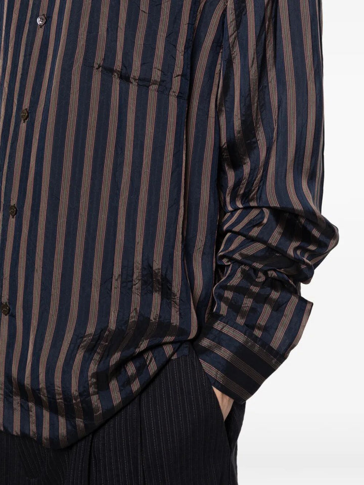 Dries Van Noten Striped - Blue | 101cc3e559091189c1e30d79d6f0d4c3544b0133