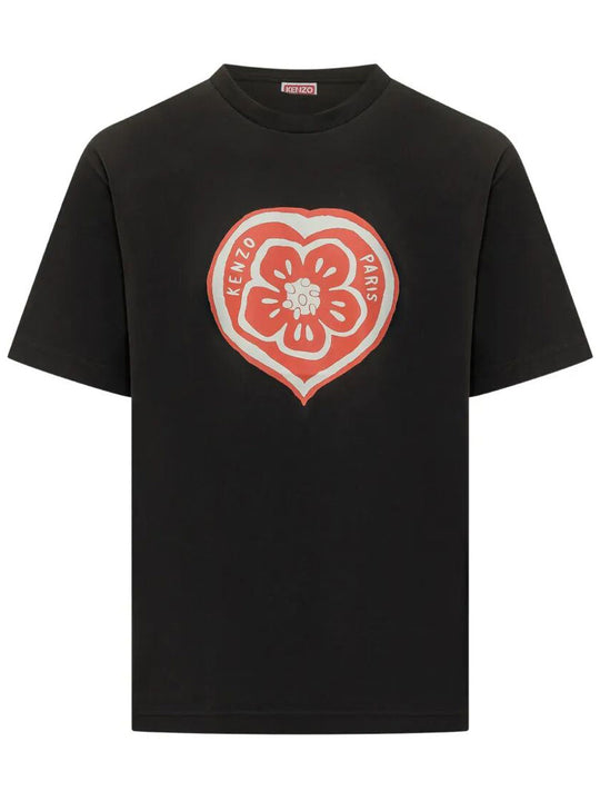 `Kenzo Boke Heart` Cotton T-Shirt
