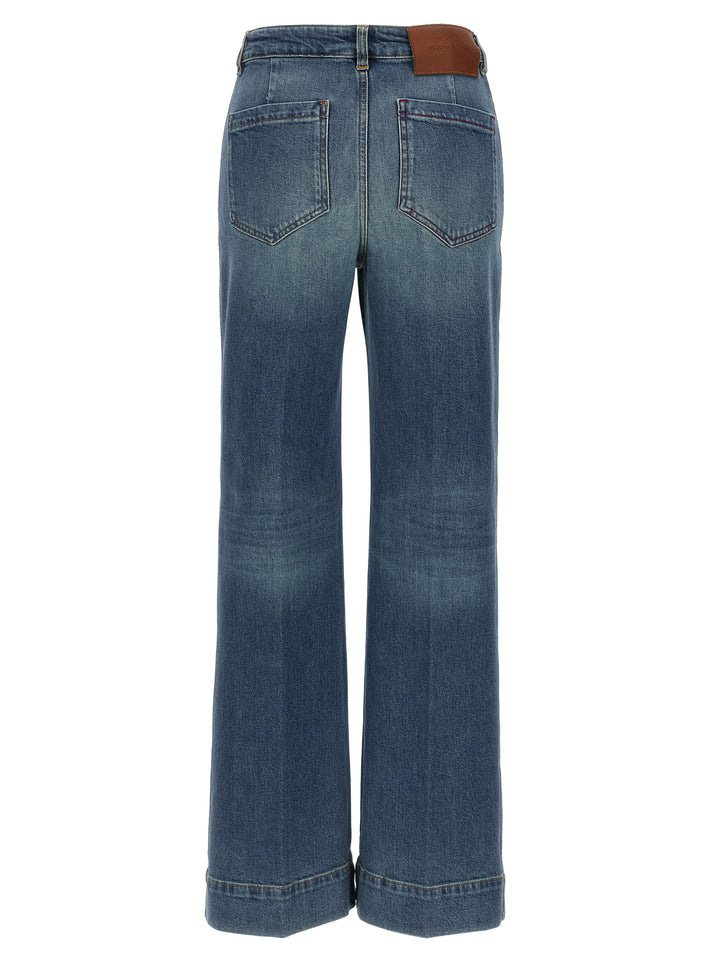Victoria Beckham Alina Jeans - Light Blue | e4a924780d98b6c2d3203986f00d2a41a2eea127