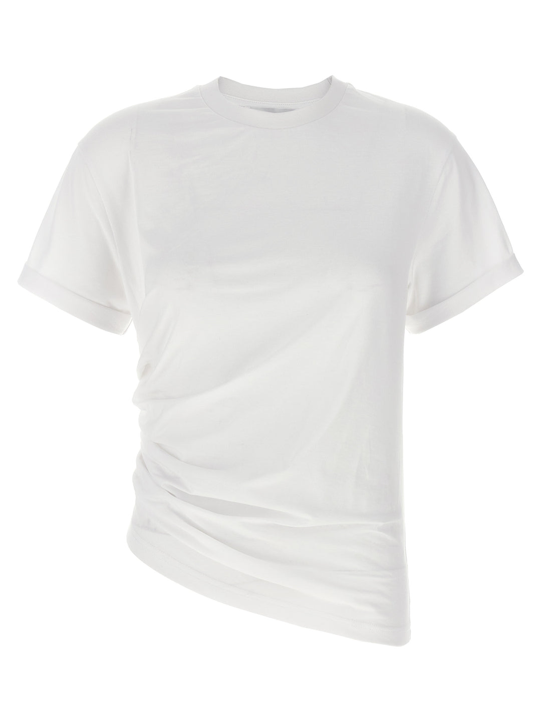 Victoria Beckham Gaathered T-shirt - White | 523c2f8fb12f3c116c71be515b430b0ee5e498e2