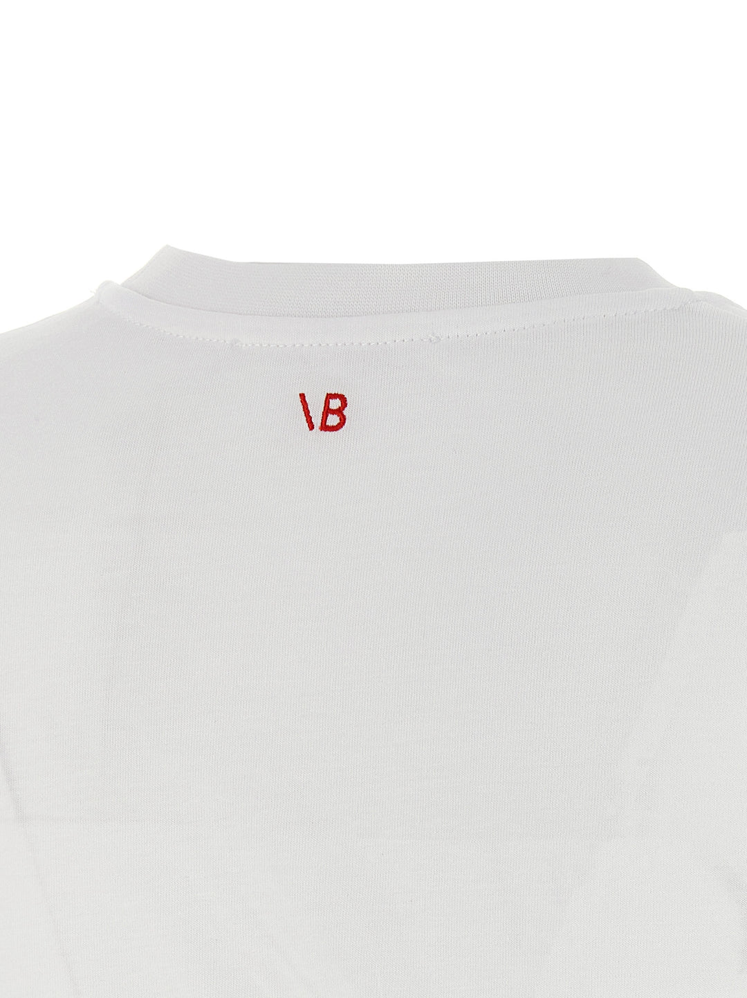 Victoria Beckham Gaathered T-shirt - White | 21698ba9b5aa345391d1958783b679b48d95c15c