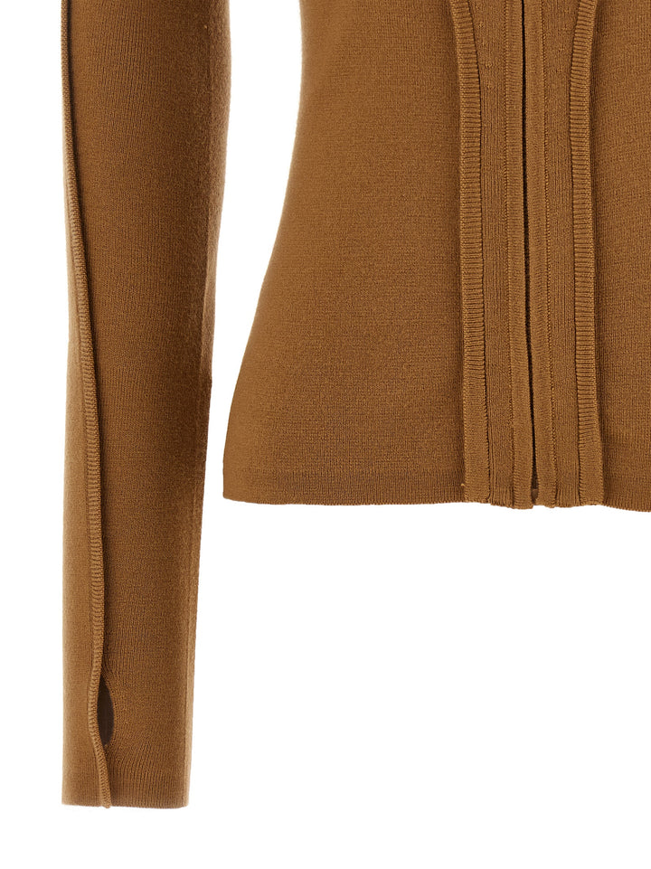 Victoria Beckham Piping Tops - Beige | e41a2335eaa998677ac9f939596fcfa0f21663a4