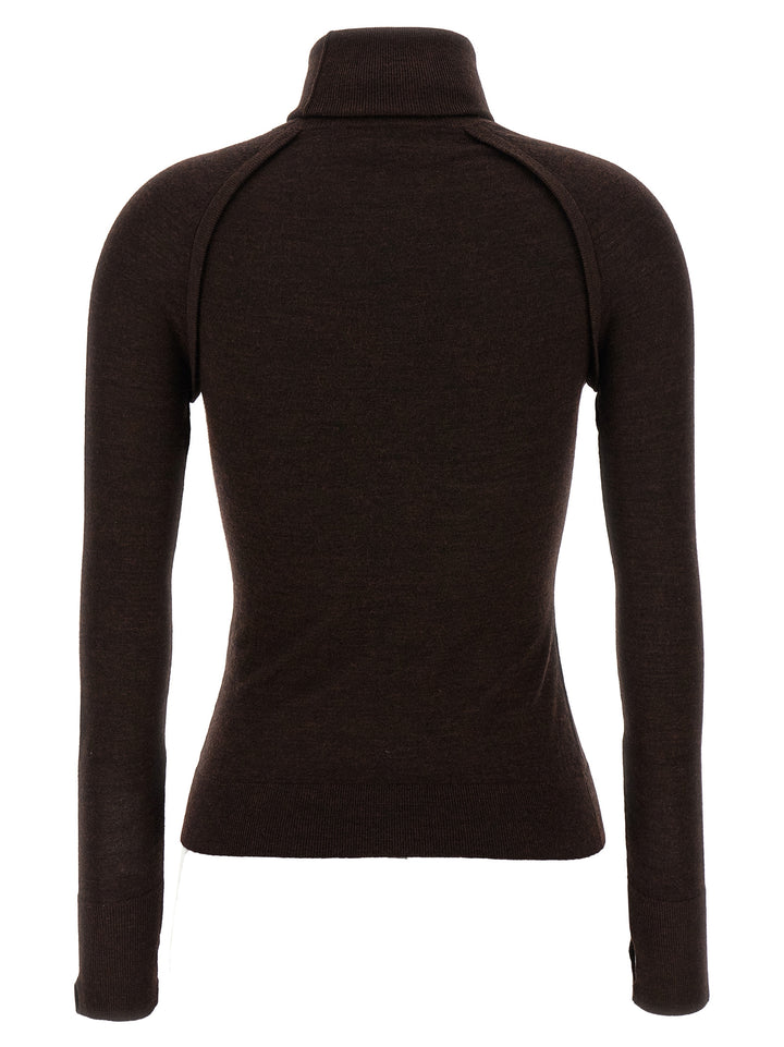 Victoria Beckham Piping Tops - Brown | 1f4d2c3d82051097dde79834642bb5f5ae9a877f