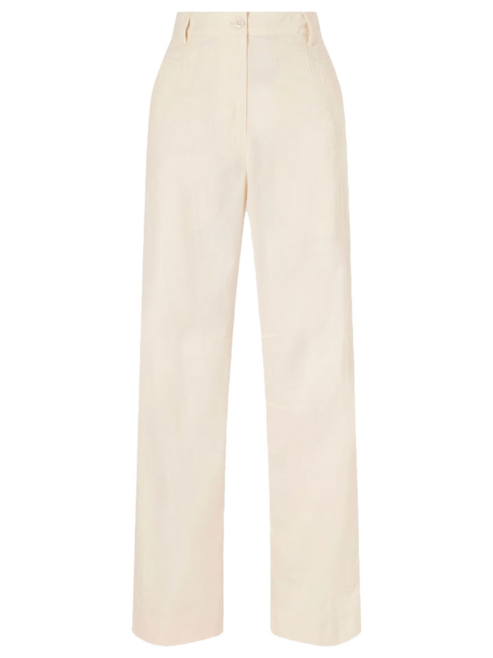 Dries Van Noten Wide leg - Nude & Neutrals | a2f01b39b0eb25583d3c8070530ff09d1c885d1f