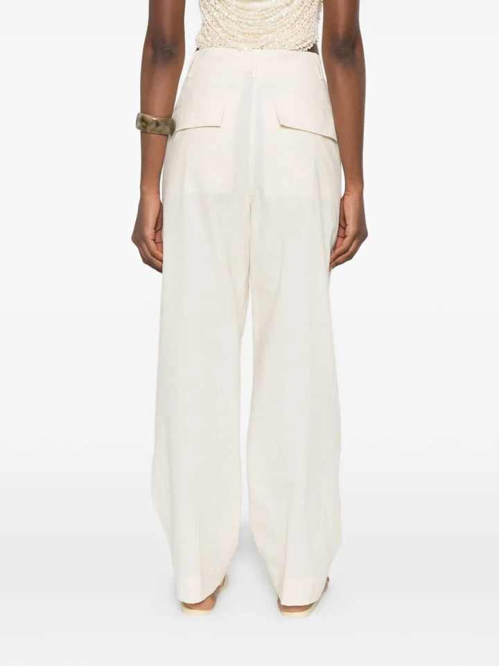 Dries Van Noten Wide leg - Nude & Neutrals | 5af483dc0c783e4622b32238045f0310b8edfda5