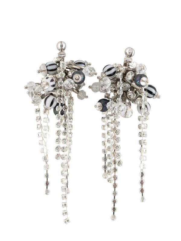 Handmade Embellished Pin Earrings
