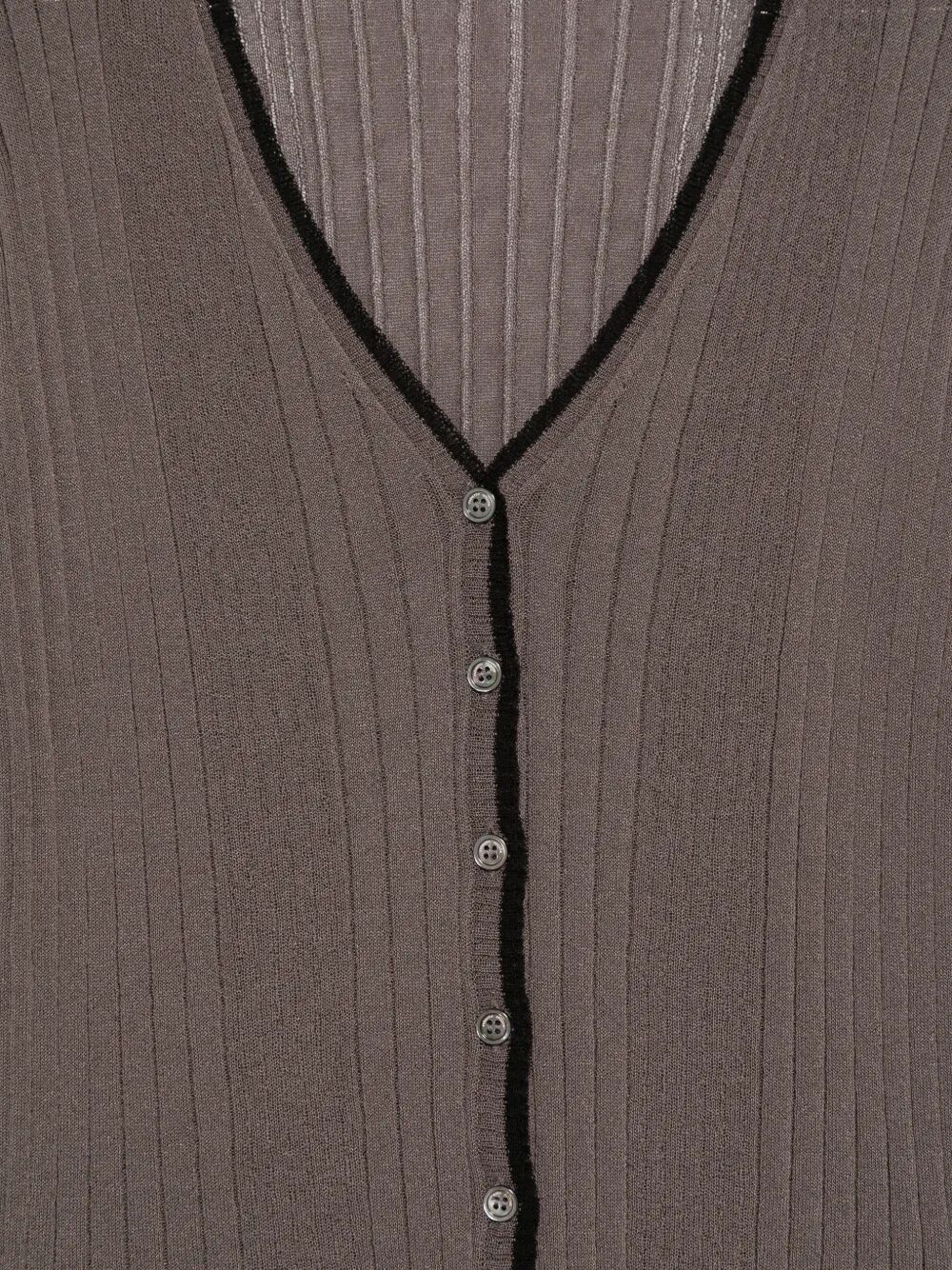 Roberto Collina Cardigan - Brown | a63b4d8d26a494e7b1037c5d49a3063311a4abae