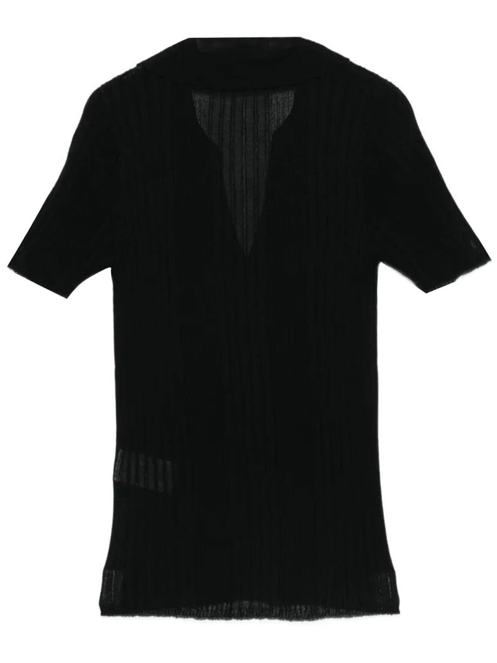 Roberto Collina Polo - Black | 6d1331d8694c6dea281359aafacfaf11b4ddbe99