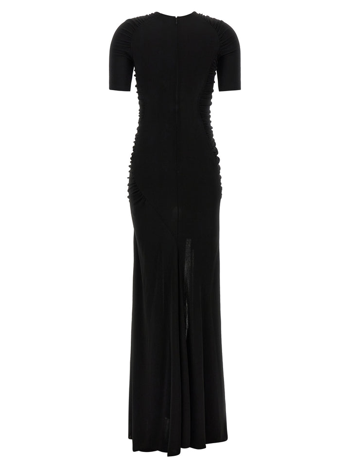 Victoria Beckham Curling Dress Dresses - Black | 1cdf8cb6eba557a8a970519364e55a1d408f072f