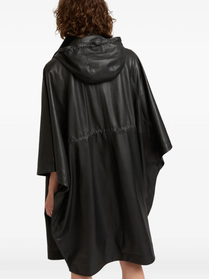 Yves Salomon Cape - Black | d94bba4cea4f8aba1551796e44e292ddd7b4db9c
